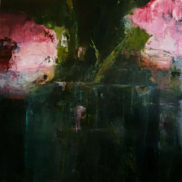 Pink Floral # 6 by Deborah Hill at LePrince Galleries